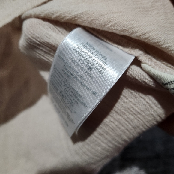 Madewell Pink Lillia Embroidered Blouse - Picture 4 of 5